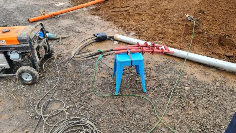 Ensayo VLF sobre cable de media tensión antes de energizar